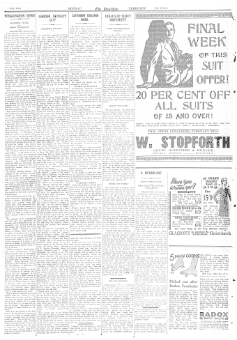 Issue page