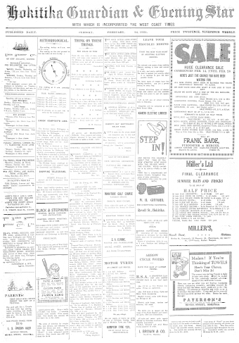 Issue page