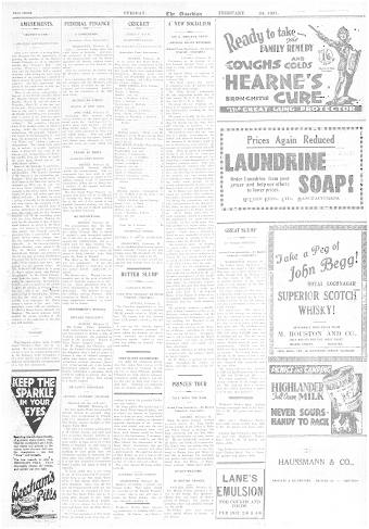 Issue page