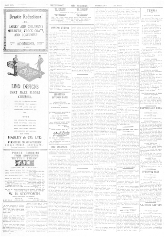Issue page