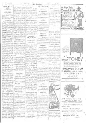 Issue page