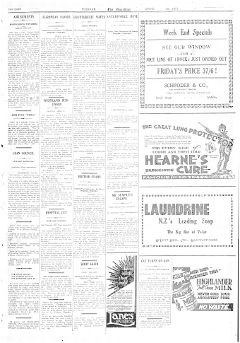 Issue page