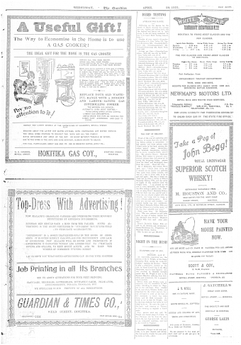 Issue page