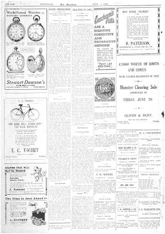 Issue page