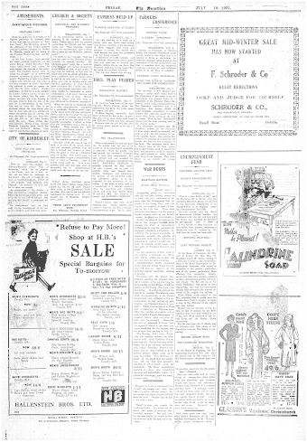 Issue page