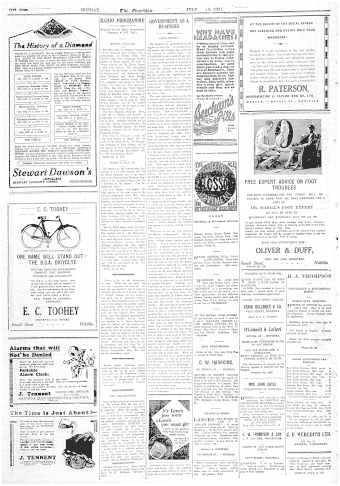 Issue page