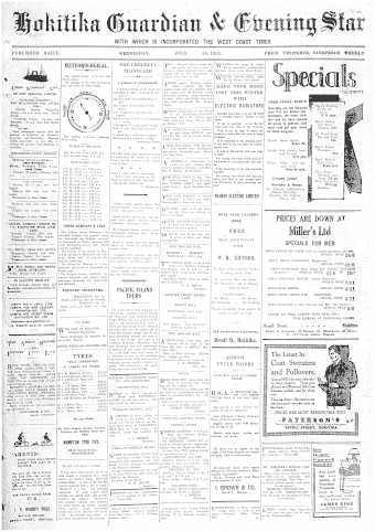 Issue page