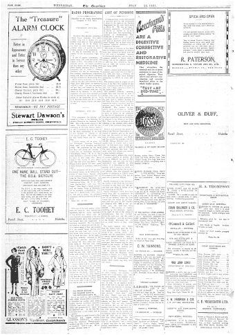 Issue page