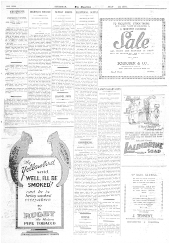 Issue page