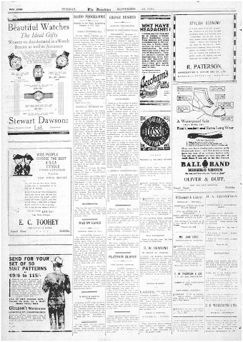 Issue page