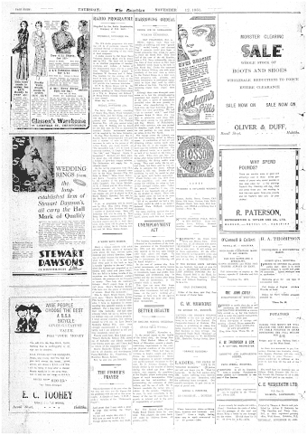 Issue page