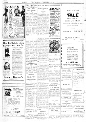 Issue page