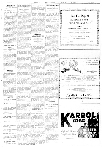 Issue page