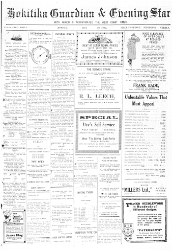 Issue page