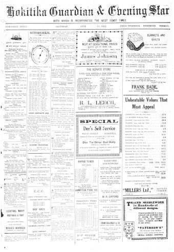 Issue page