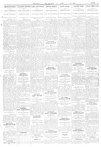 Issue page