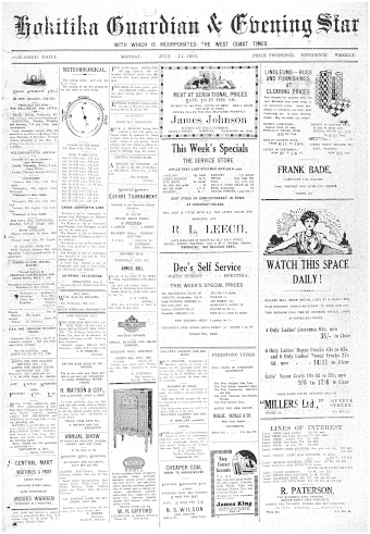 Issue page