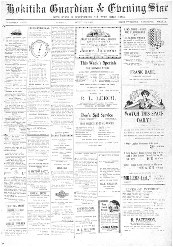 Issue page