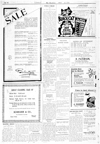 Issue page