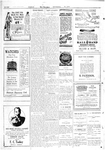 Issue page