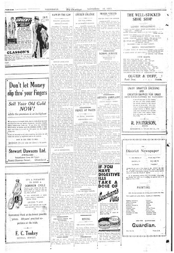 Issue page
