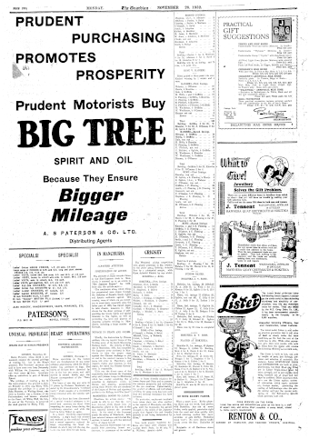 Issue page