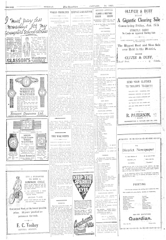 Issue page