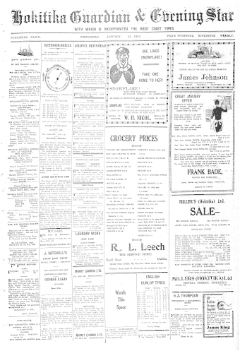Issue page
