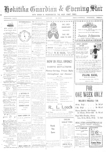 Issue page