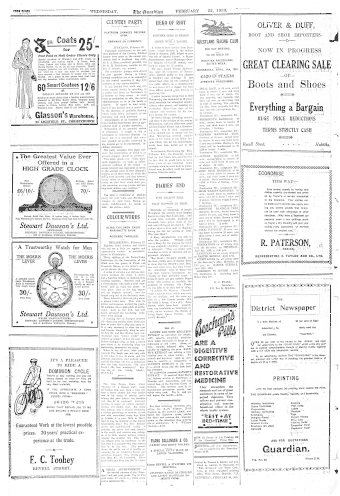 Issue page