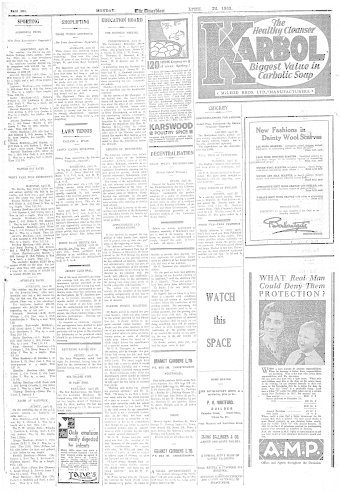 Issue page