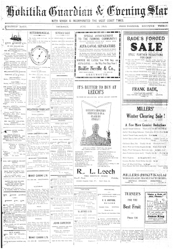 Issue page