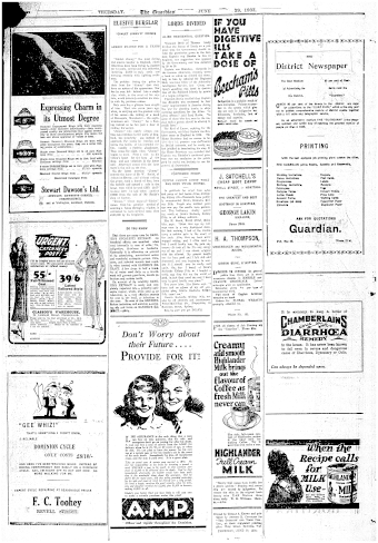 Issue page
