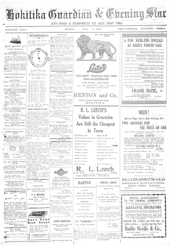 Issue page