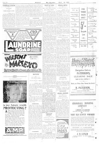 Issue page