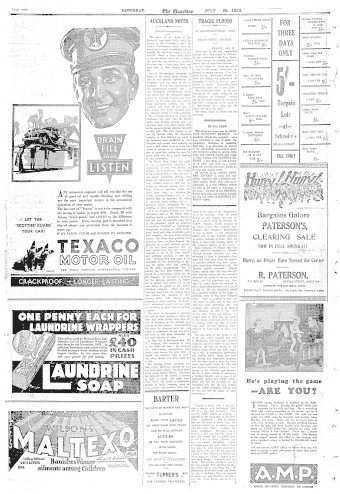 Issue page