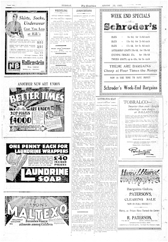 Issue page