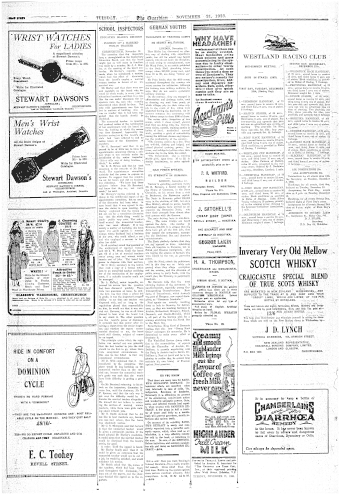 Issue page