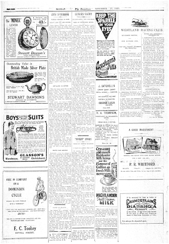 Issue page