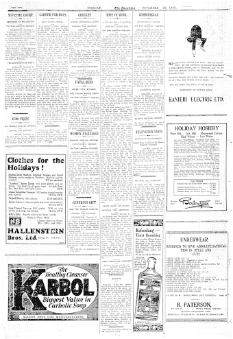 Issue page