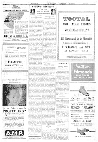 Issue page