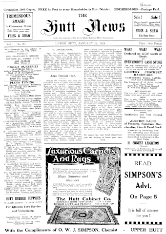 Issue page