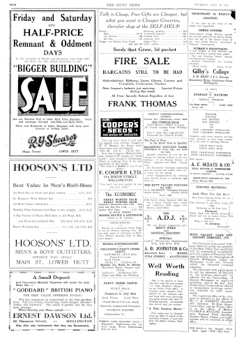 Issue page