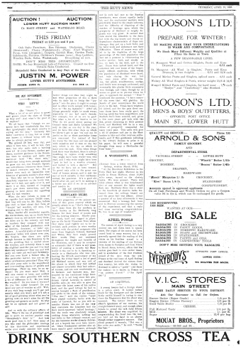 Issue page