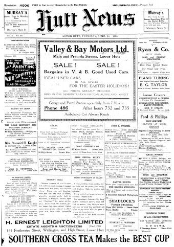 Issue page