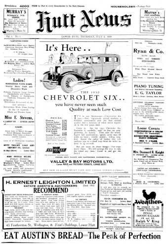 Issue page
