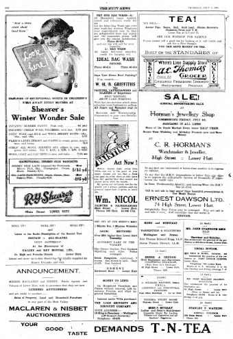 Issue page