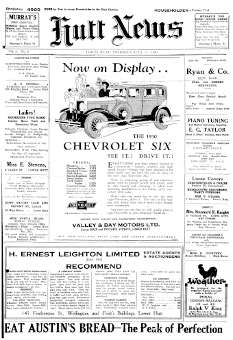 Issue page