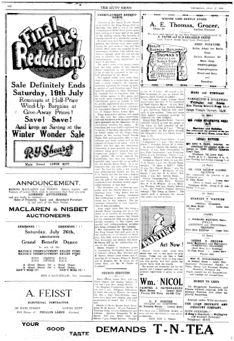 Issue page