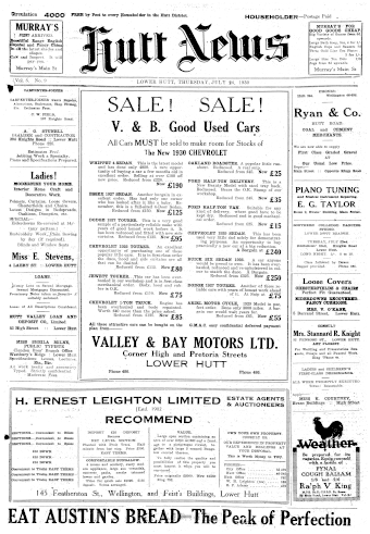 Issue page